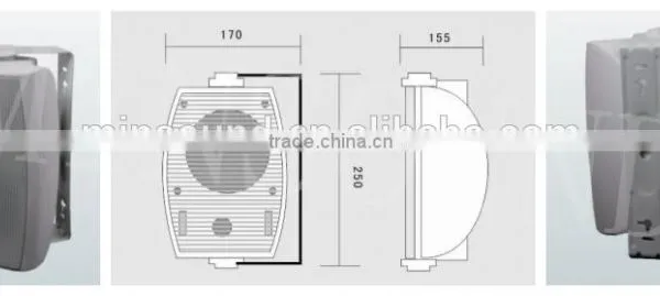 FT-205 Professional Indoor and Out Door Wall Speaker, pa Speaker photo-5
