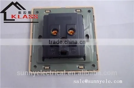 Yemen Electric Light Brushed Stainless Wall Switch and Socket photo-2