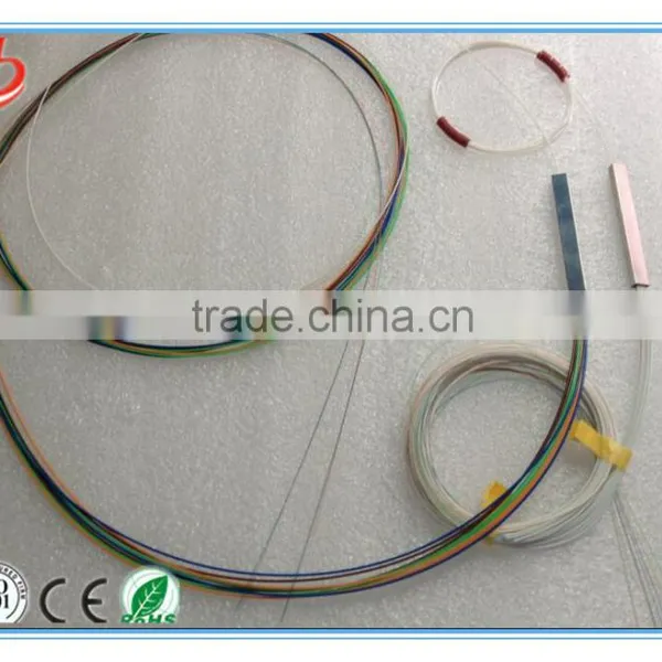 0.9mm Steel Tube Singlemode Optical Splitter / Fiber Optic Splitter /plc Splitter