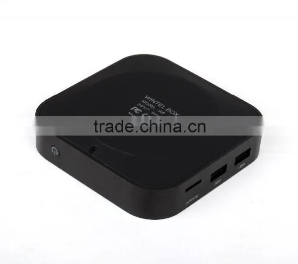 Wintel W8 Dual Boot Intel Mini PC Windows8.1 Android 4.4 Z3735F Quad Core 64Bit TV Box 2G/32G Bluetooth 4.0 photo-2