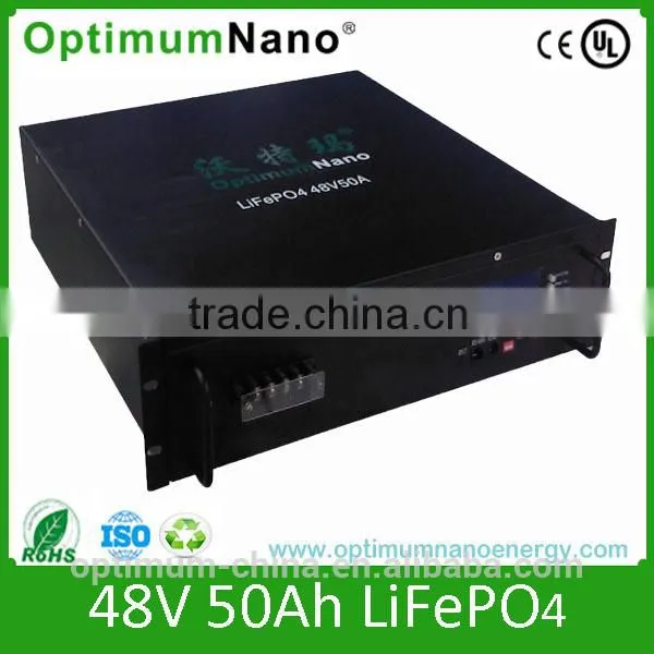 Rechargeable Patent-pack 48v 50ah Lifepo4 Mower Battery photo-4