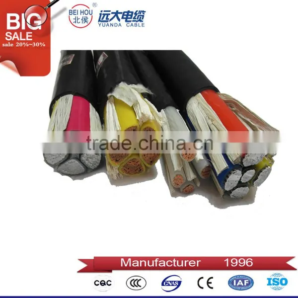 Copper Conductor XLPE Insulated PVC Insulation 3x10mm2 Electric Cable photo-6