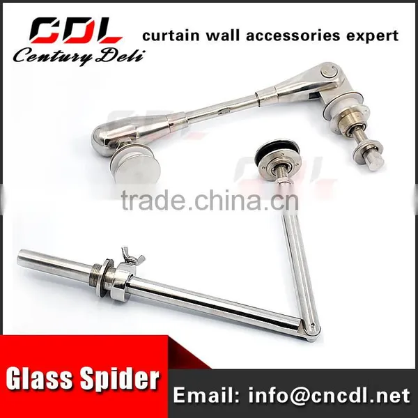 304 316 inox frameless operable window fitting