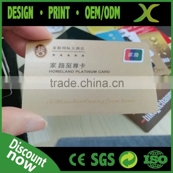 Free Design~~!! Best Material Promotional Vip Card/ Printing Promotional Card photo-2