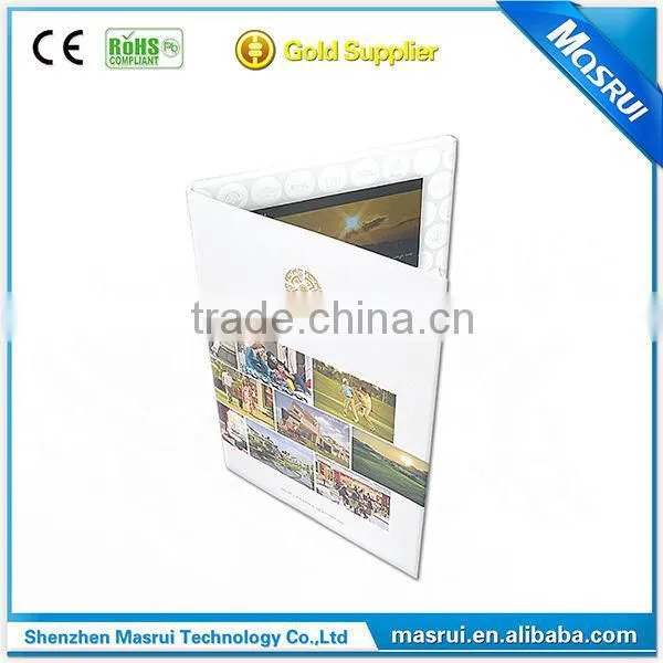 2014 Wholesale Video Cards, USB Video Booklet / LCD Video Brochure for Wedding photo-5