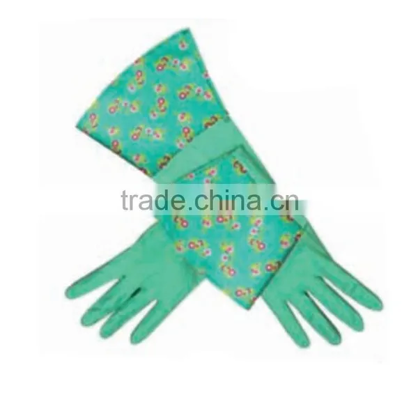 2016 New Development DIY Kitchen Gloves With Fashion Cuff photo-4