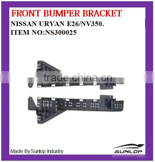 New Products Auto Spare Parts Front Bumper Bracket NS300025 for NS Urvan E26/NV350 2013 up