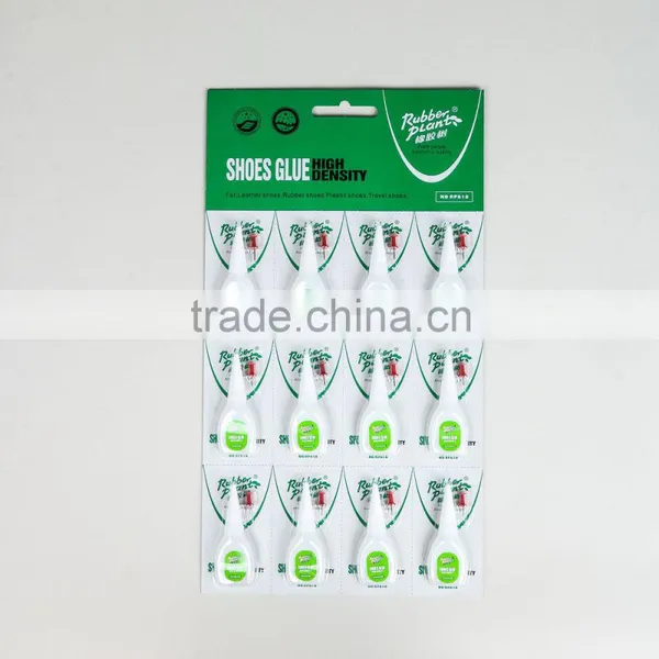 HIGH DENSITY SUPER GLUE FOR SHOES WITH BLISER CARD.502 Cyanoacrylate Adhesive for Shoes