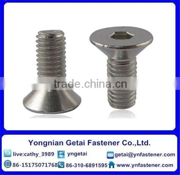 Hex Socket Screw Round Head Screw DIN7991 photo-3