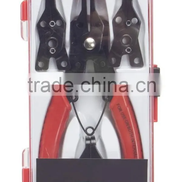 Internal External Circlip Circlip Pliers 8-in-1 Universal Snap Ring Pliers Set photo-2