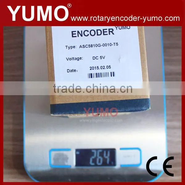 YUMO ASC5810 10mm Shaft 10bit Absolute Rotary Encoder photo-6