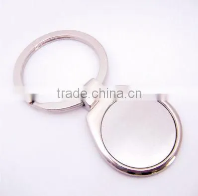 Custom Metal Blank Logo Keyrings photo-5