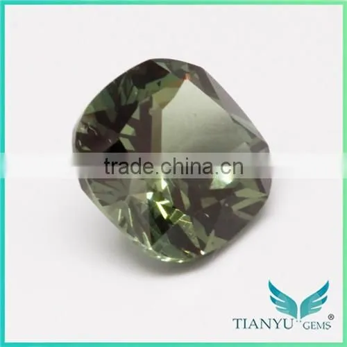 Wuzhou Gems Processing Loose Synthetic #149 Light Green Nano Spinel photo-4