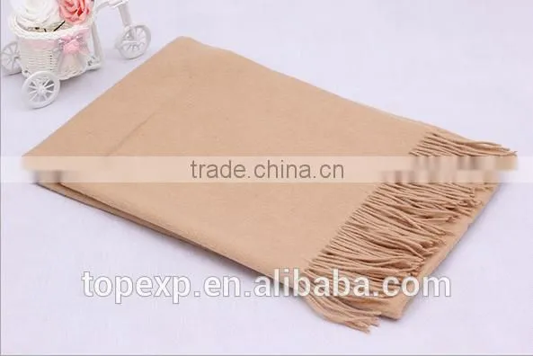Solid Color Tassels Women Trendy Scarf photo-5