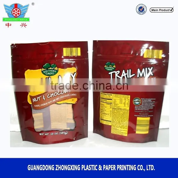 Best Quality 2016 Custom Printed Laminated Food Packaging Bags With Zipper photo-4