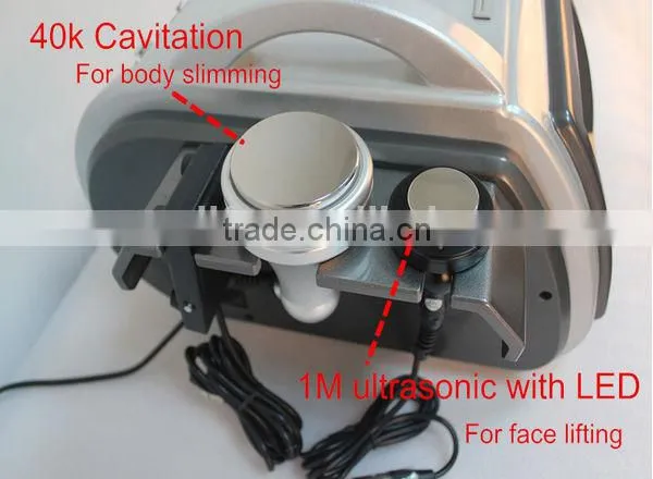 RUV500 Best Desktop Ultrasound Cavitation Slimming Skin Care Machine With Eight Polar Vacuum Rf Head 5 In 1 Cavitation Machine photo-2
