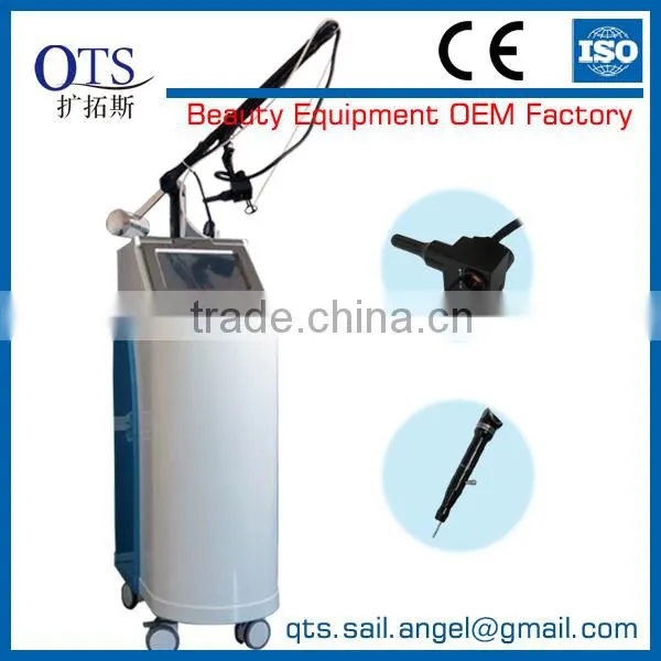 Vertical Spot Scar Pigment Removal Beauty Equipment Chinese Manufacturer RF CO2 Fractional Laser For Scar Wrinkle Removal Skin Peeling Mole Removal 515-1200nm photo-5