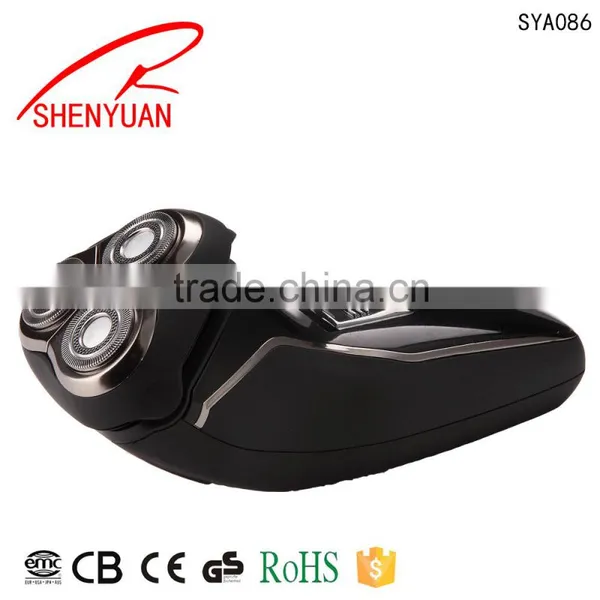 Hot Selling Electric Rechargeable Led Rechargeable Electric Shaver for Men With Dual Blade Trimmer Waterproof Made in China photo-2