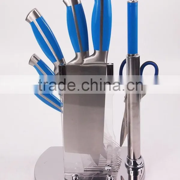 New Design Complete Royal 5 Pcs Kitchen Knife Set With Rack photo-2