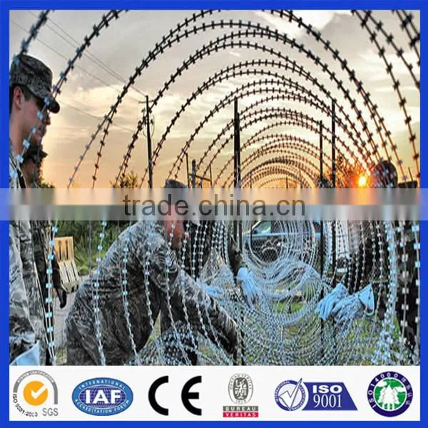 Security Fencing Razor Barbed Wire/razor Combat Wire/safety Razor Wire photo-2