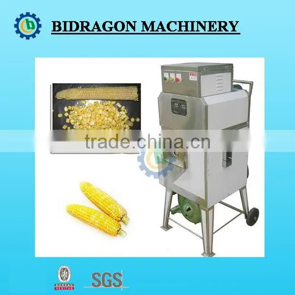 Small capacity sweet corn thresher machine