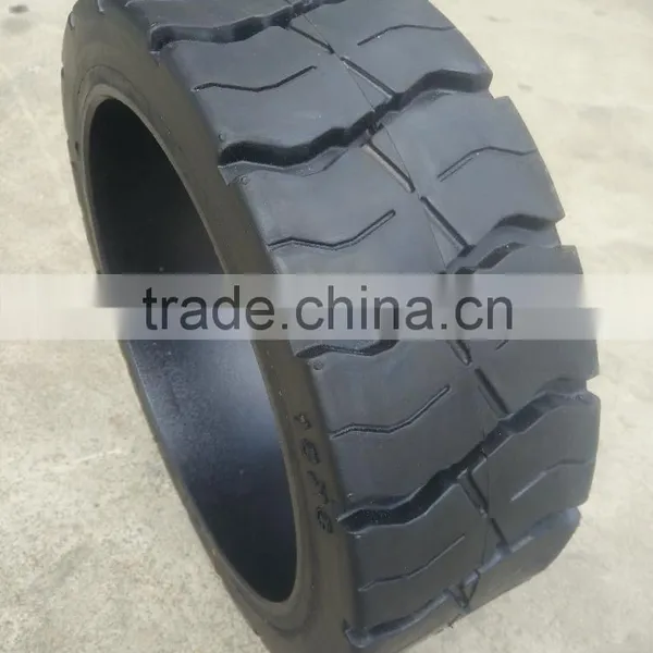High Quality China 22x9x16 Press On Solid Forklift Tires Traction Tires 22916 photo-4