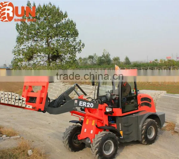 Everun ER20 Farm Front End Mini Wheel Loader With High-Quality Cooling System photo-6