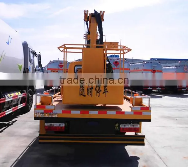 4x2 Dongfeng Double Cab Overhead Working Truck photo-5