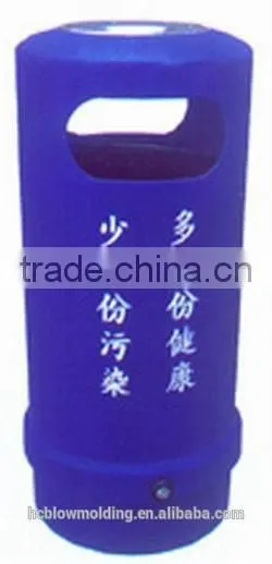 Customize Hot Plastic Dustbin Recycle Trash Bin Blow Molding , Sanitation HDPE Cheap Outdoor Plastic Dustbin photo-3