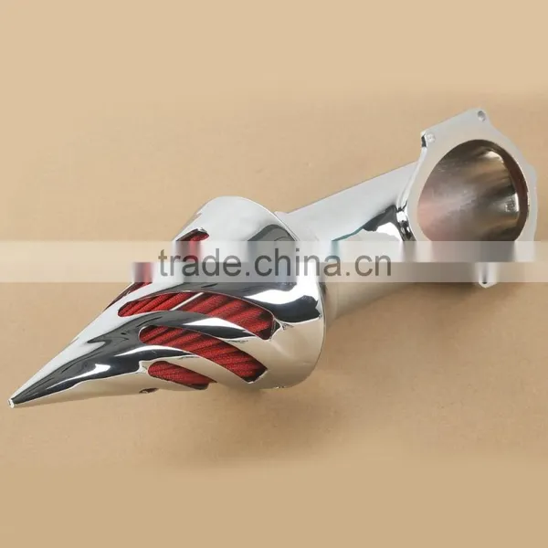 Chrome Air Cleaner Kits Intake Filter For Kawasaki Classic Vulcan VN1500 00-08 photo-6