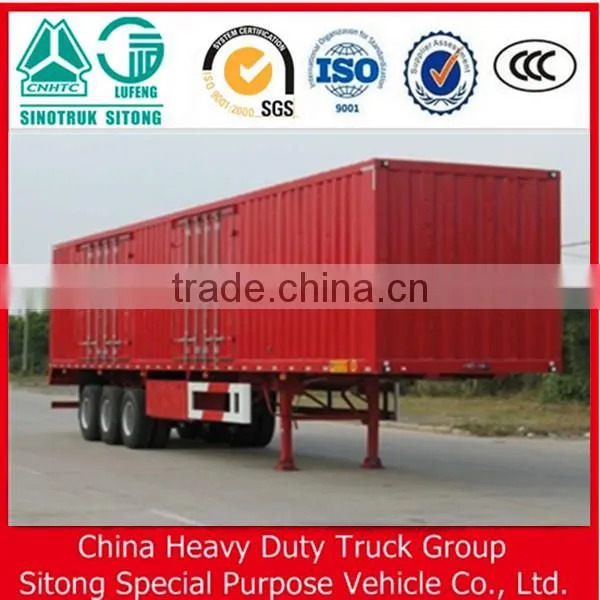 Tri-axle Refrigerated Semi Trailer Cheap Van Semi Trailer photo-4