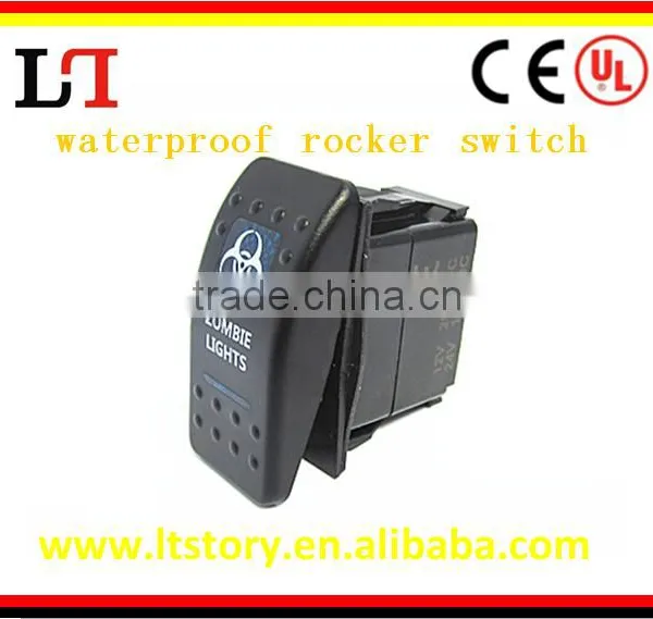 Car LED Light Waterproof Rocker Switch photo-3