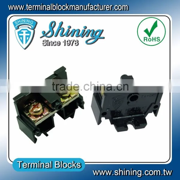 TA-040 Din Rail Type 600V 40A Male Female Screw Terminal Strip photo-6