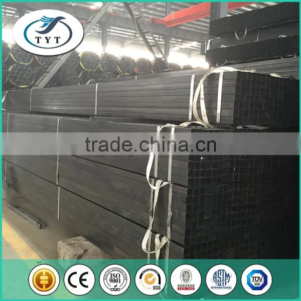 Mytext ERW Carbon Welded Tubes Black Rectangular Pipe photo-6