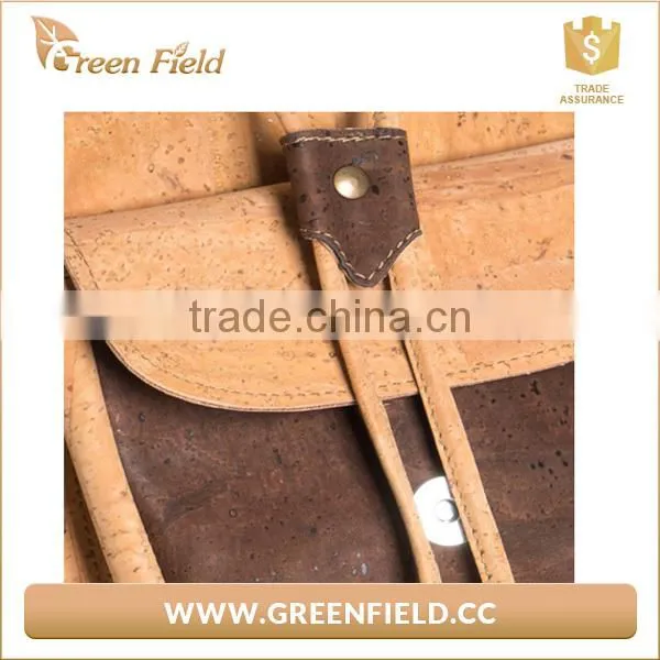 Beautiful Ladies Cork Leather Backpack Environmental Women Bag photo-5