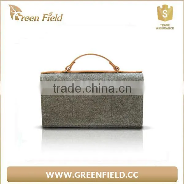 Recycling Wool Felt Tote Bags, Customized Felt Shopping Bag photo-2