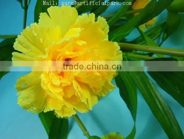 Artificial Carnations Flowers Plastic photo-4