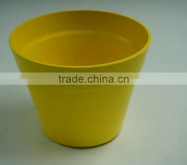 Enviromental Friendly Bamboo Fiber Flower Pot Seeding Pot photo-5