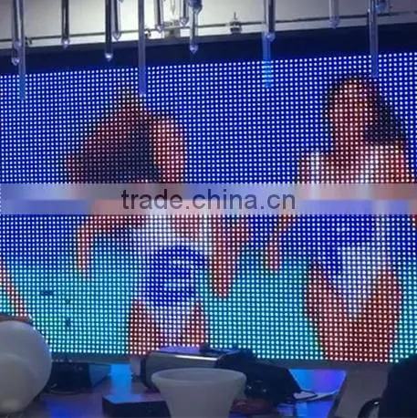 Wholesale Cheap Full Color Foldable Flexible Stage Background P25mm Screen photo-4