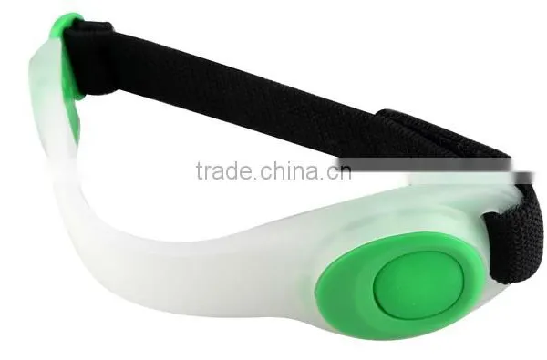 Custom Color Wholesale Personalized TPU Flashing Reflective Led Armband photo-3