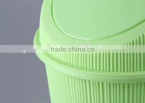 Plastic Trash Can Household Garbage Can/Rubbish Bin photo-5