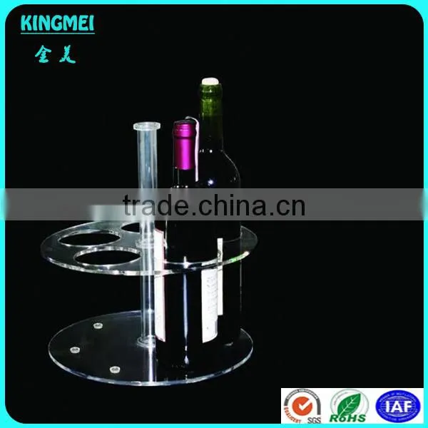 PARTY DECORATION Exquisite Acrylic Wine Bottle Display Rack photo-6