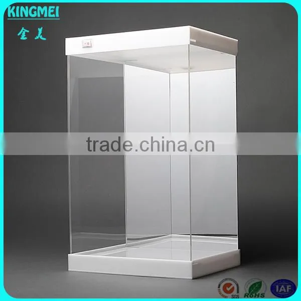 6 Tiers Acrylic Display Case, 24 Slot Clear Car Model Display Holder, Wall Mounted Lucite Display Box photo-4