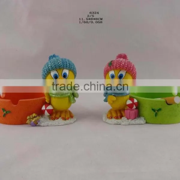 2017 Zodiac Resin Ashtray With Chicken Design photo-3