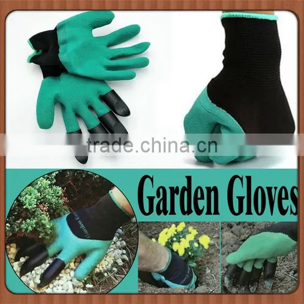 ABS Plastic Garden Digging Genie Gloves With Claws photo-3