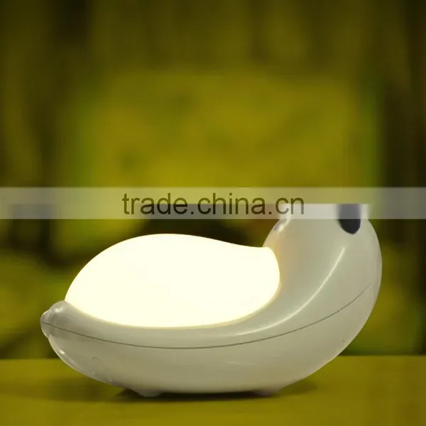 UCHOME Cute Wizard Colorful Led Energy Saving Touch Eye Lamps Feeding Bedding Warm Hearts Night Light photo-2
