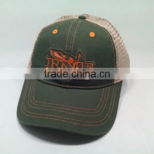 Wholesale Custom 6 Panel Mesh Cap Factory Wholesale Trucker Hat photo-3