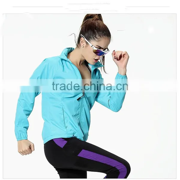 Sports Summer Light Jacket Sun Protection Breathable Waterproof Wind Jacket photo-4