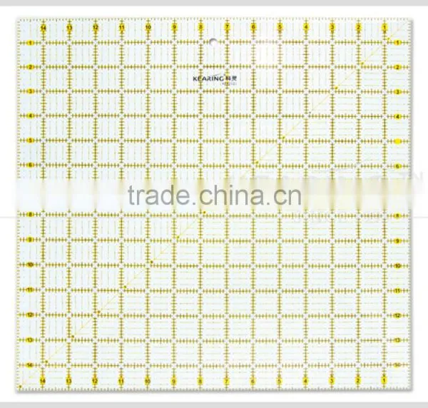 Acrylic Sewing Ruler in 16cm*16cm 3mm Thicklness #KPR1616 photo-4