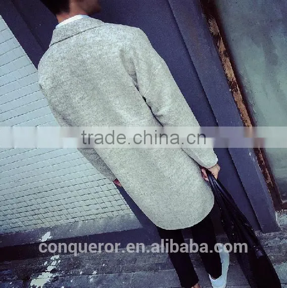 Wool Winter Men Overcoat BCL010 photo-2